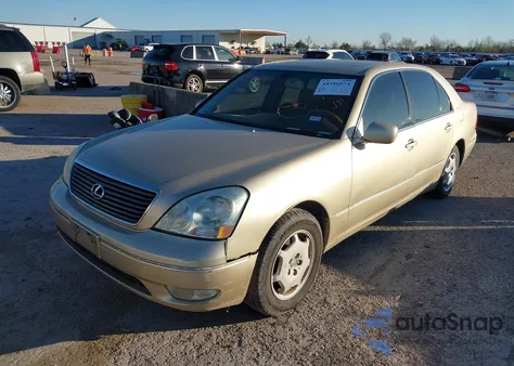 2002 Lexus Ls 430 z USA, uszkodzony, nr VIN JTHBN30F920067360